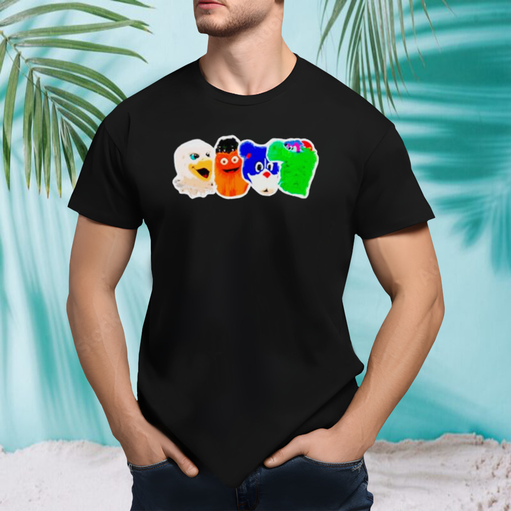 Mascots Philadelphia sports shirt