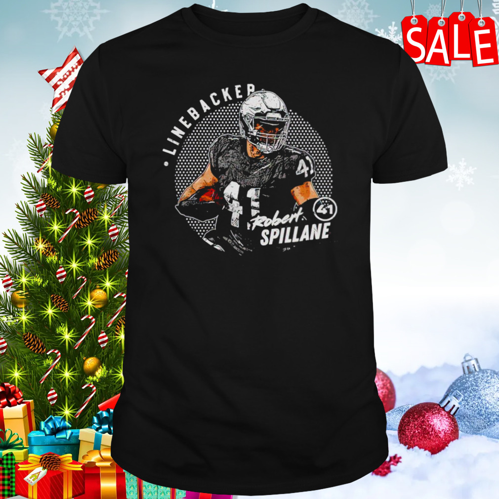 Robert Spillane Las Vegas linebacker shirt