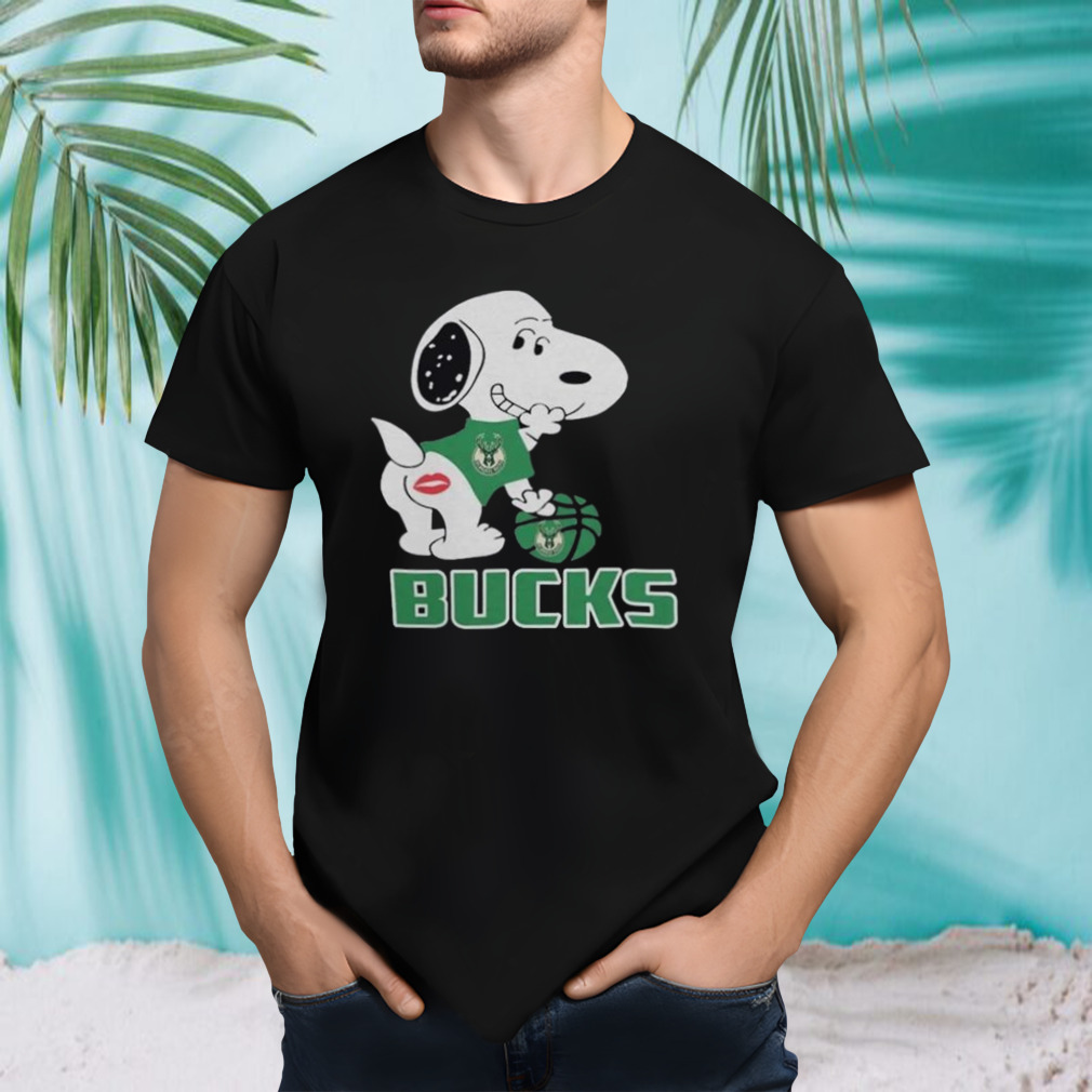 Snoopy Milwaukee Bucks Sexy 2023 Shirt