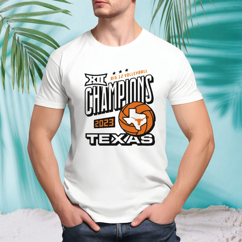 Texas volleyball big 12 champions shirt