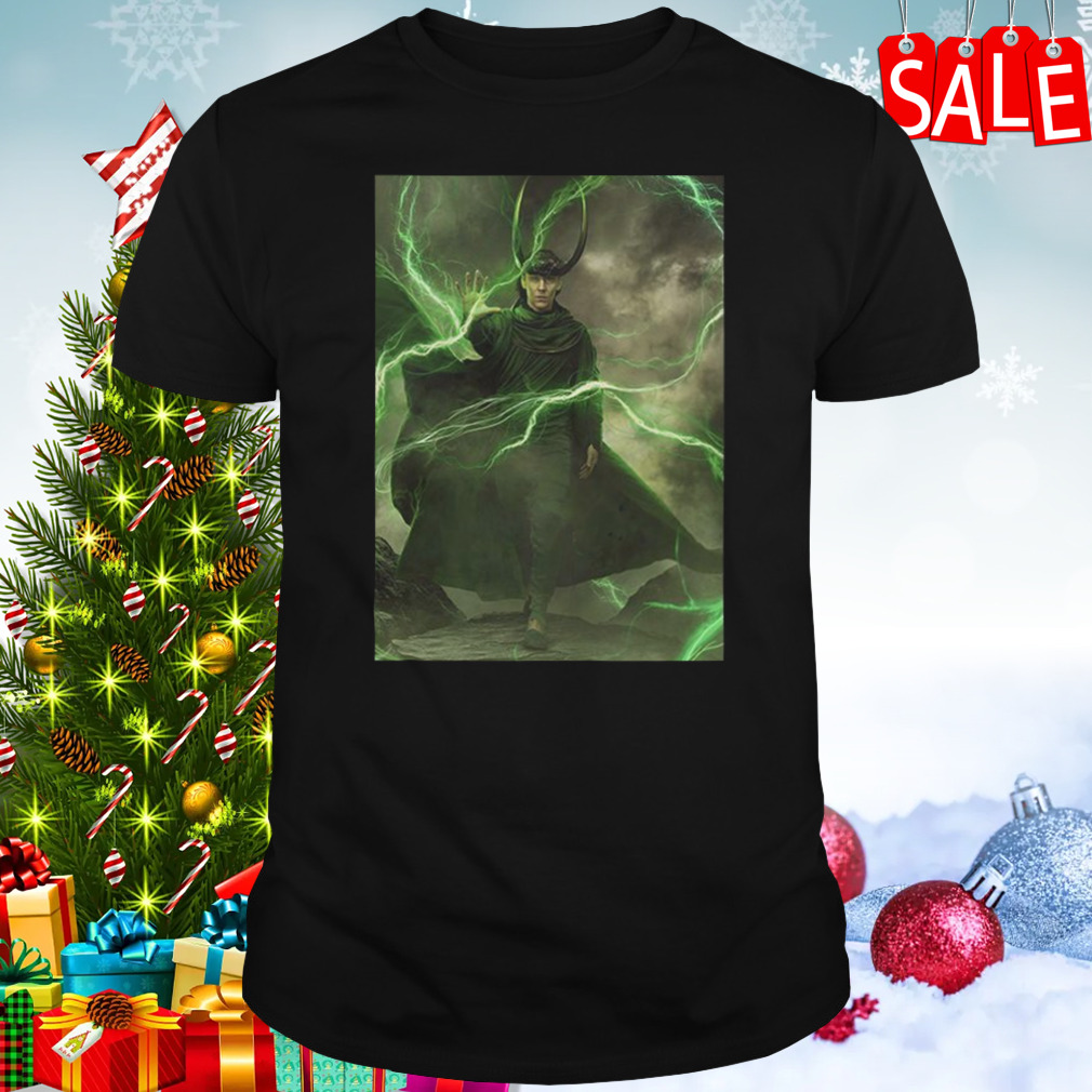 Textless Poster Of Loki Season 2 God Of Stories And Time Marvel Studios T-Shirt