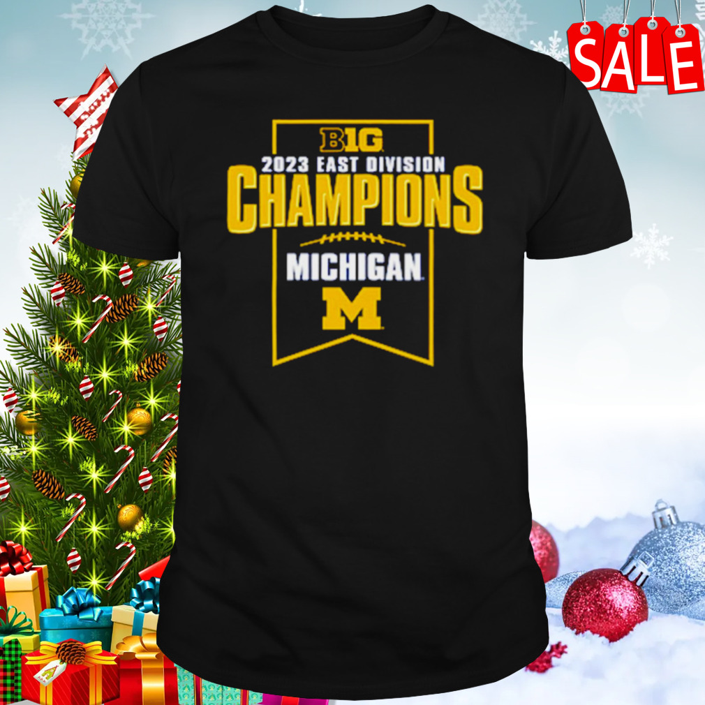 Big 2023 East Division Champions Michigan shirt