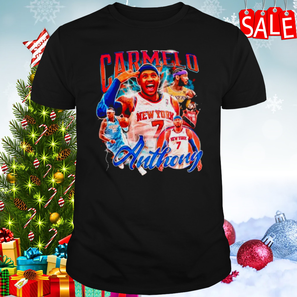 Carmelo Anthony basketball legend shirt