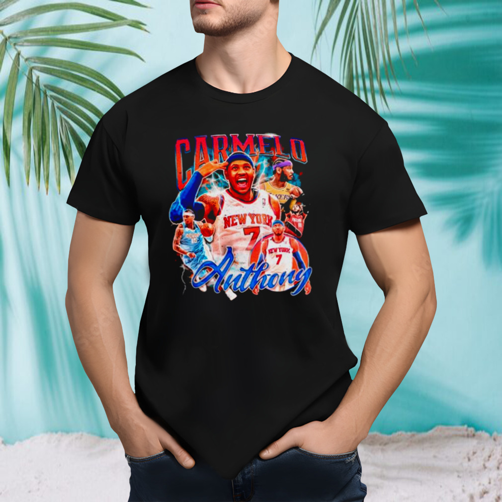 Carmelo Anthony basketball legend shirt