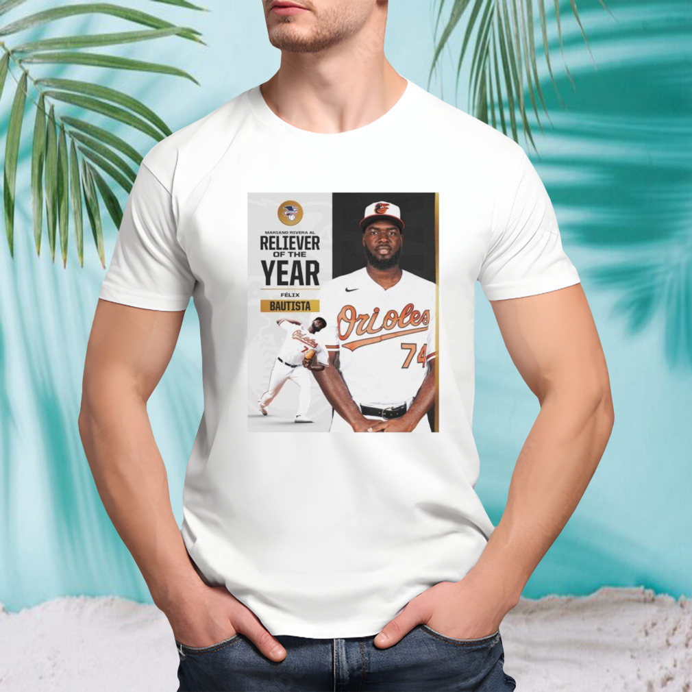 Felix Bautista Mariano Rivera AL Reliever of the Year shirt