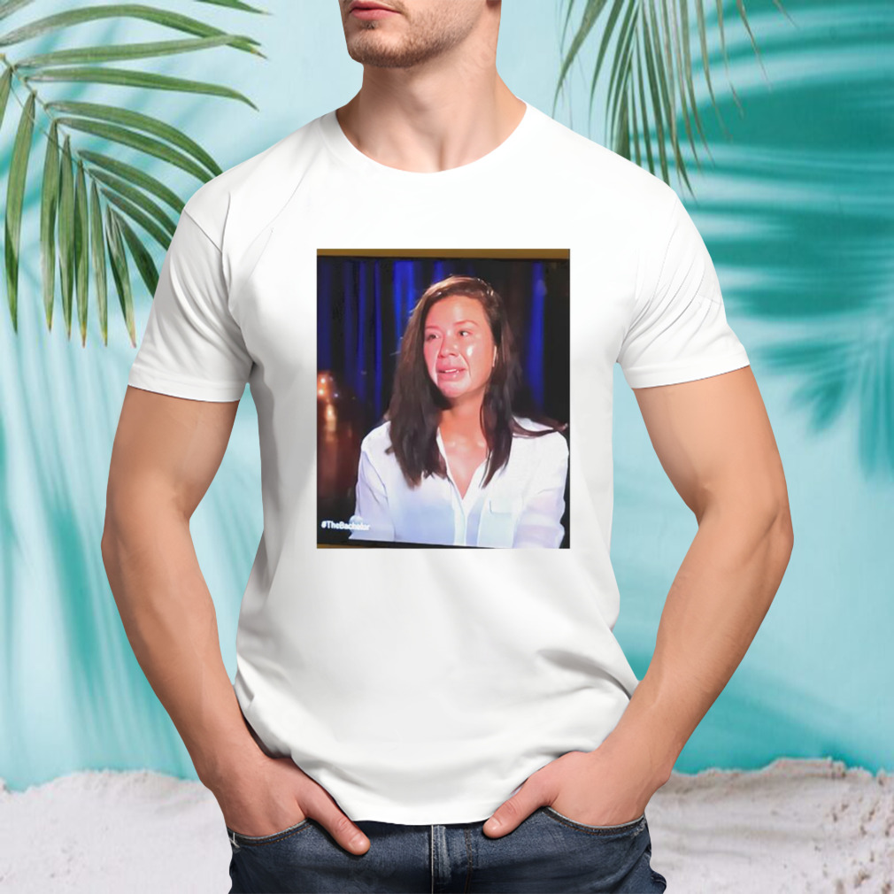 Gabby Windey crying shirt