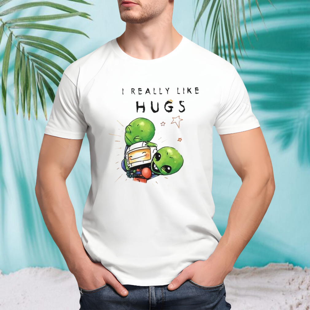 I Really Like Hugs Toddler Raglan T-shirt