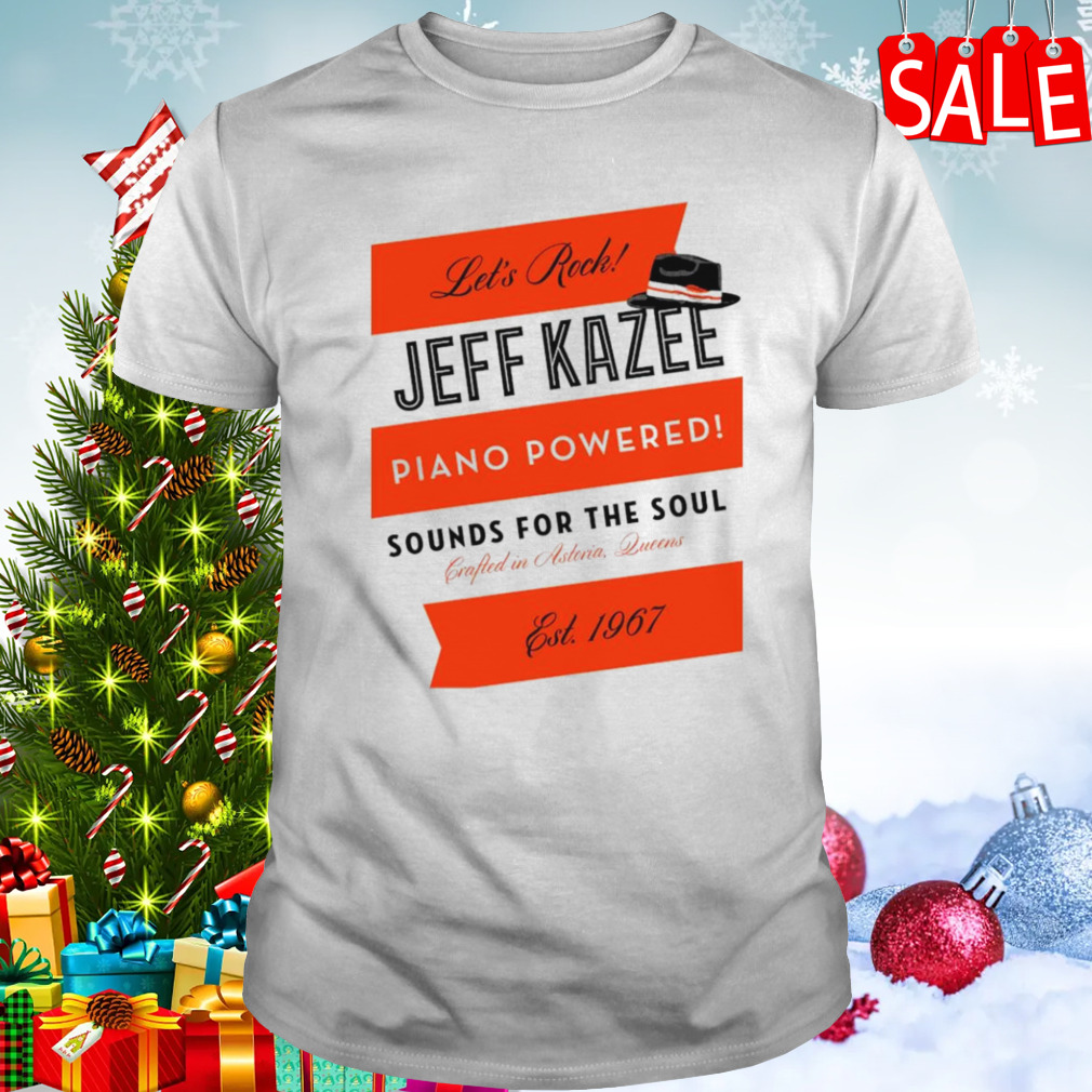 Let’s rock Jeff Kazee piano powered shirt