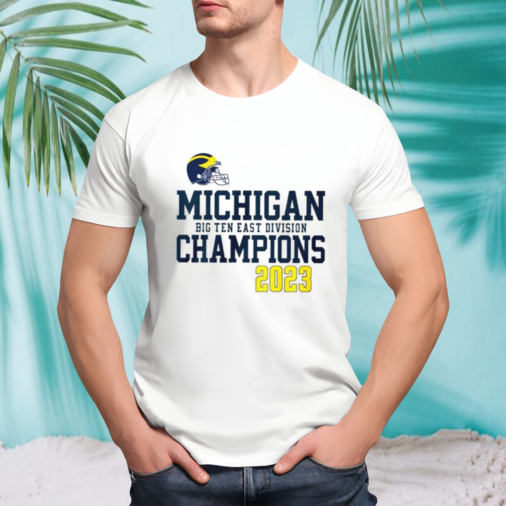Michigan Wolverines big ten east division champions 2023 shirt
