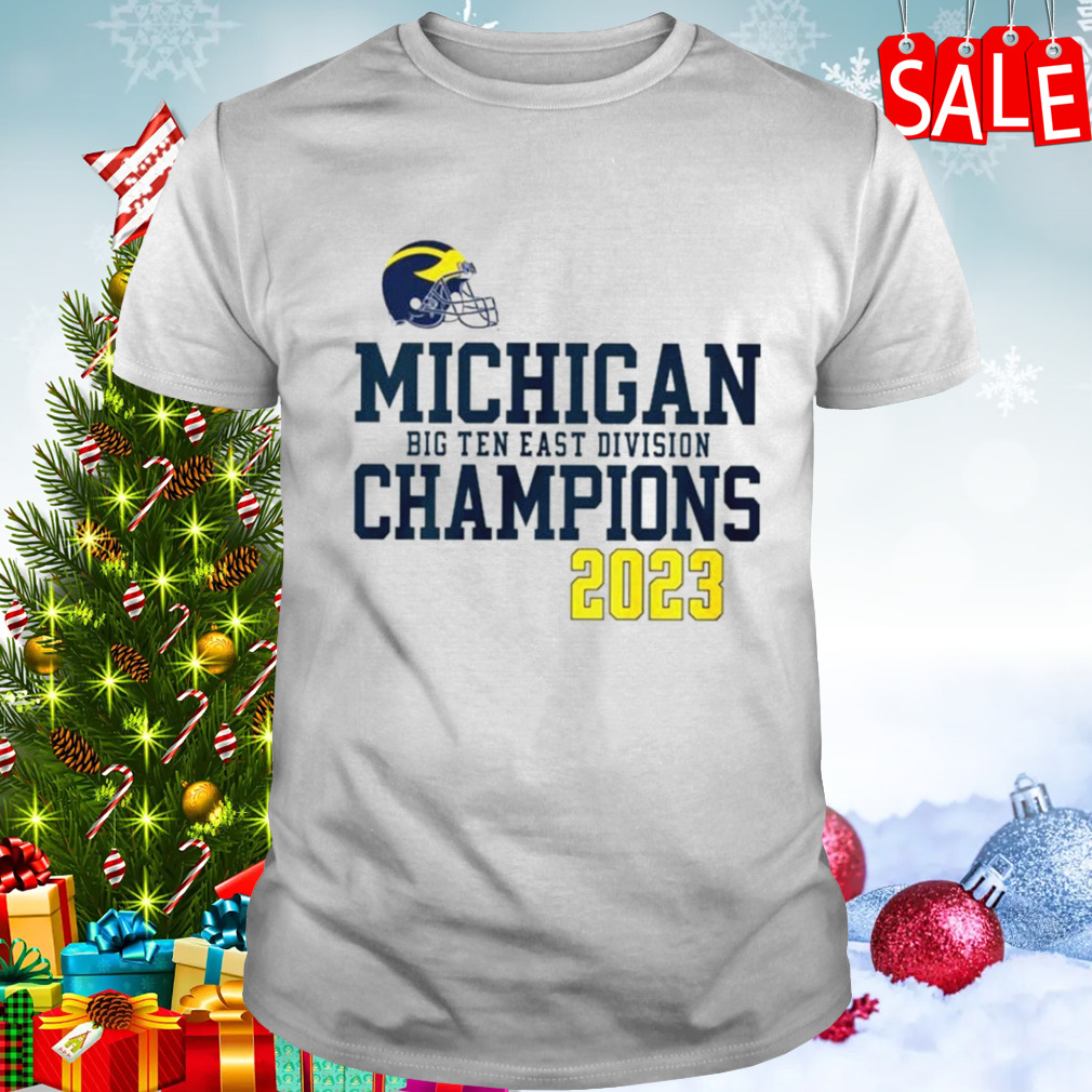 Michigan Wolverines big ten east division champions 2023 shirt