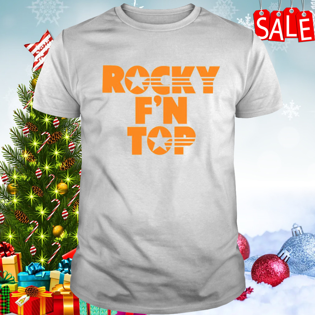 Tennessee Volunteers rocky f’n top shirt