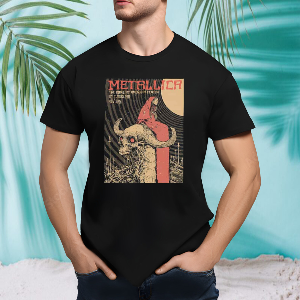 Tonight In M72 St Louis Met On Tour M72STL World Tour Metallica With Pantera At The Dome At America’s Center 3rd November 2023 T-Shirt