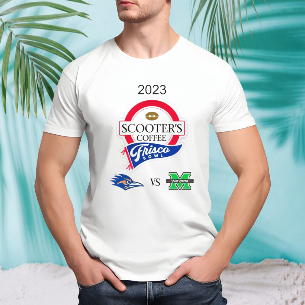 2023 Scooter’s Coffee Frisco Bowl Utsa Vs Marshall Toyota Stadium Frisco Tx T-shirt