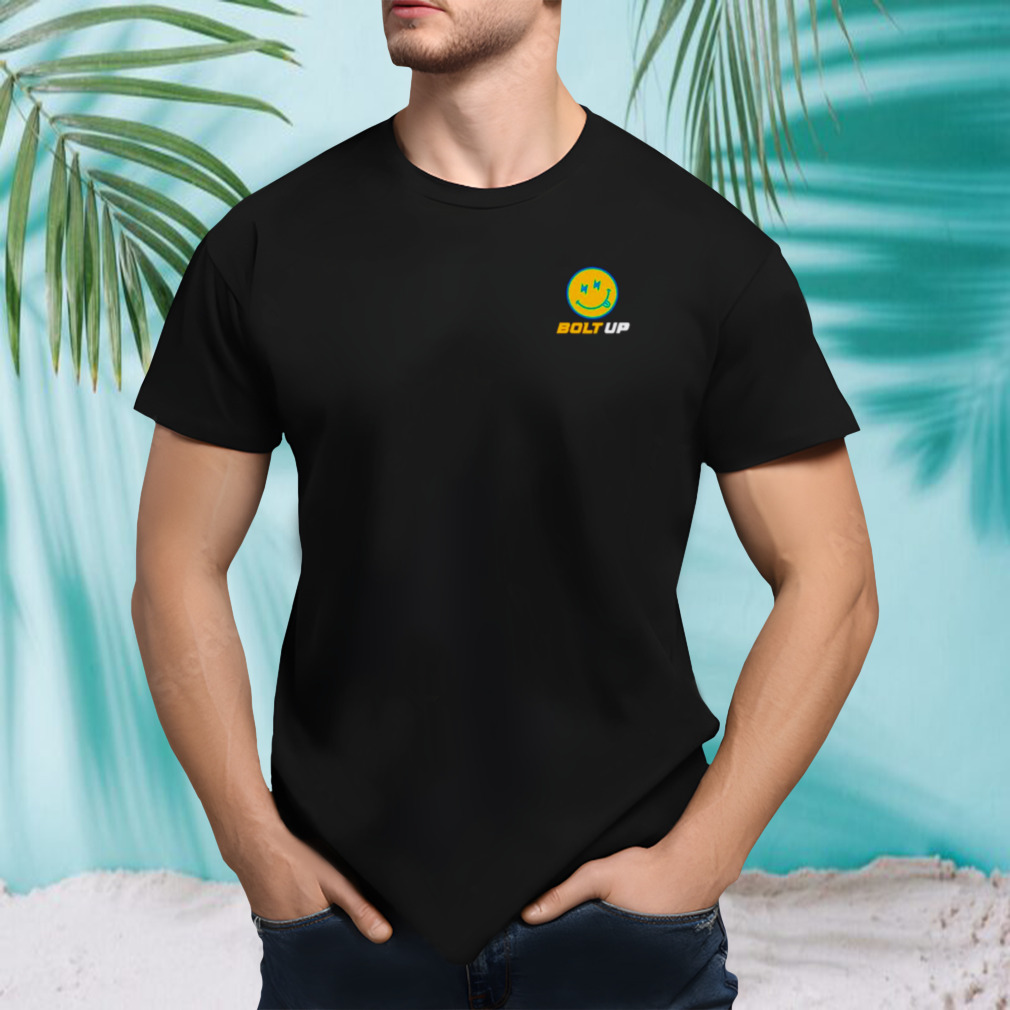 Bolt up emoji shirt