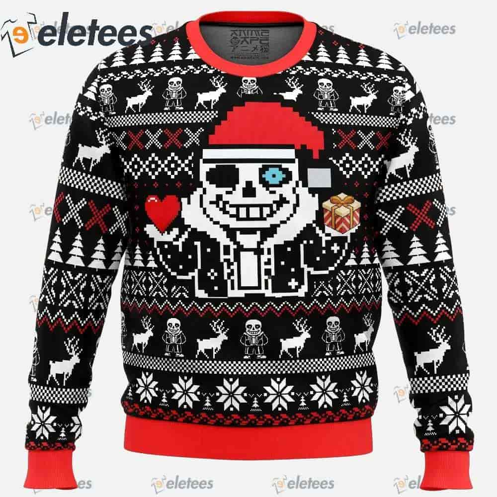 Christmas Sans Undertale Ugly Christmas Sweater