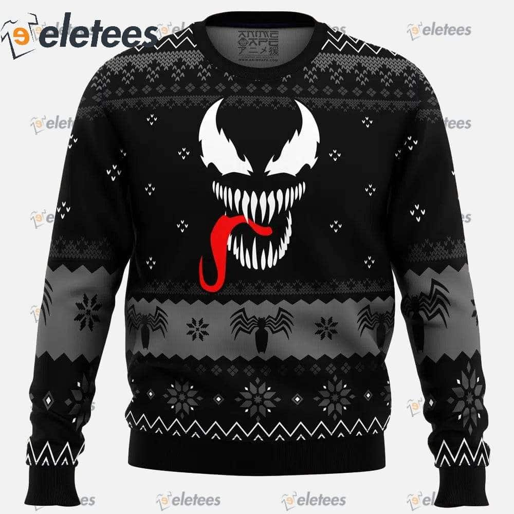 Christmas Venom Marvel Comics Ugly Christmas Sweater