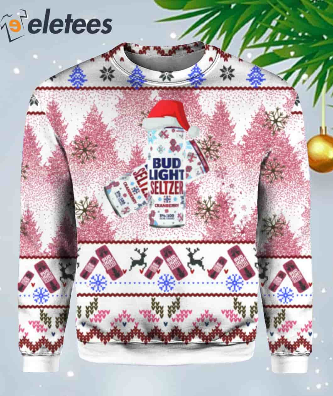 Crandberry Bud Light Christmas Sweater