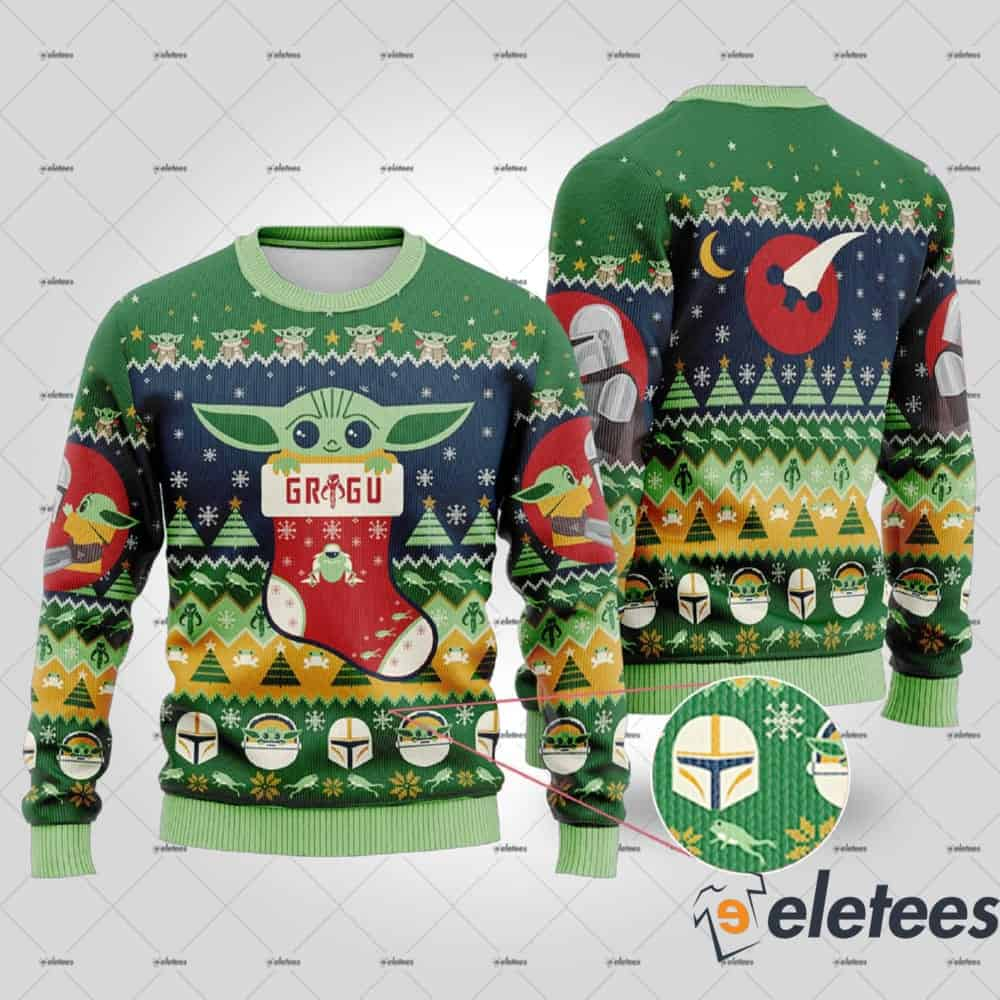 Cute Yoda Ugly Christmas Sweater