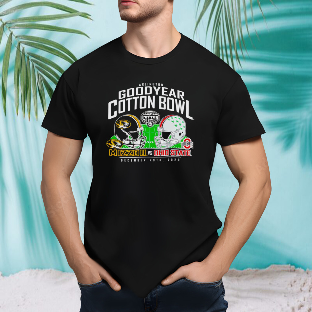 Missouri Tigers vs. Ohio State Buckeyes 2023 Cotton Bowl Matchup shirt