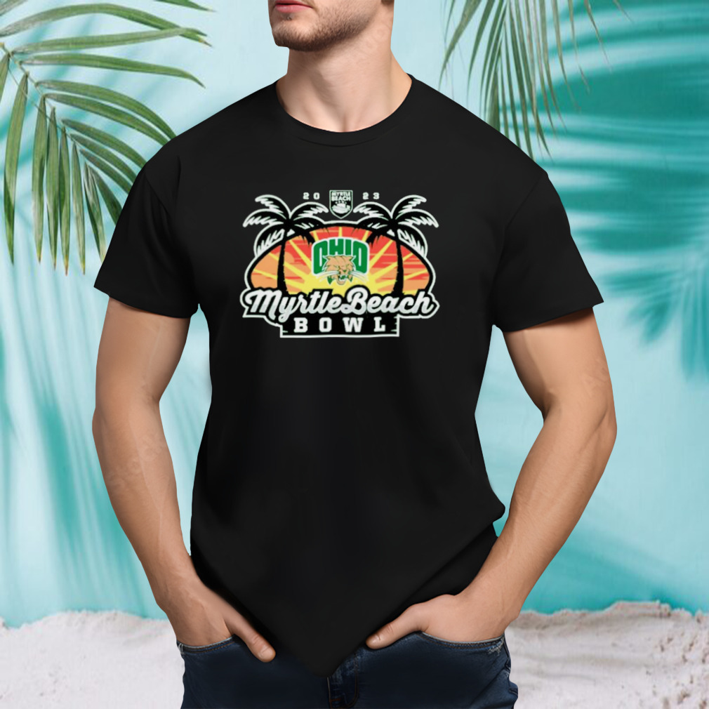 Ohio Bobcats 2023 Myrtle Beach Bowl shirt