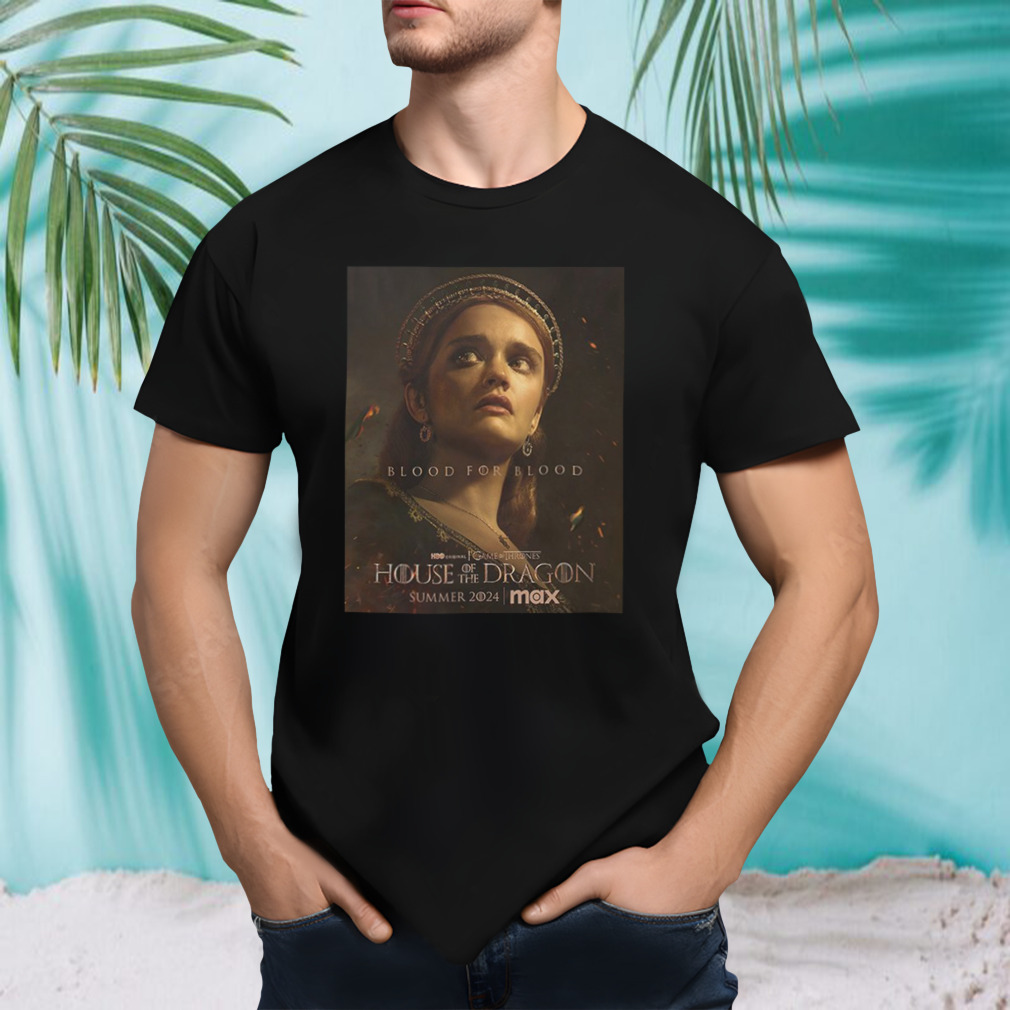 Olivia Cooke’s Alicent Hightower First Poster For House Of Dragon Season 2 T-Shirt