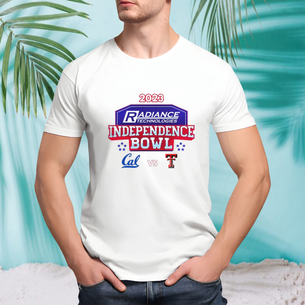 Radiance Technologies Independence Bowl California vs Texas Tech Independence Stadium Shreveport LA ESPN Event T-Shirt