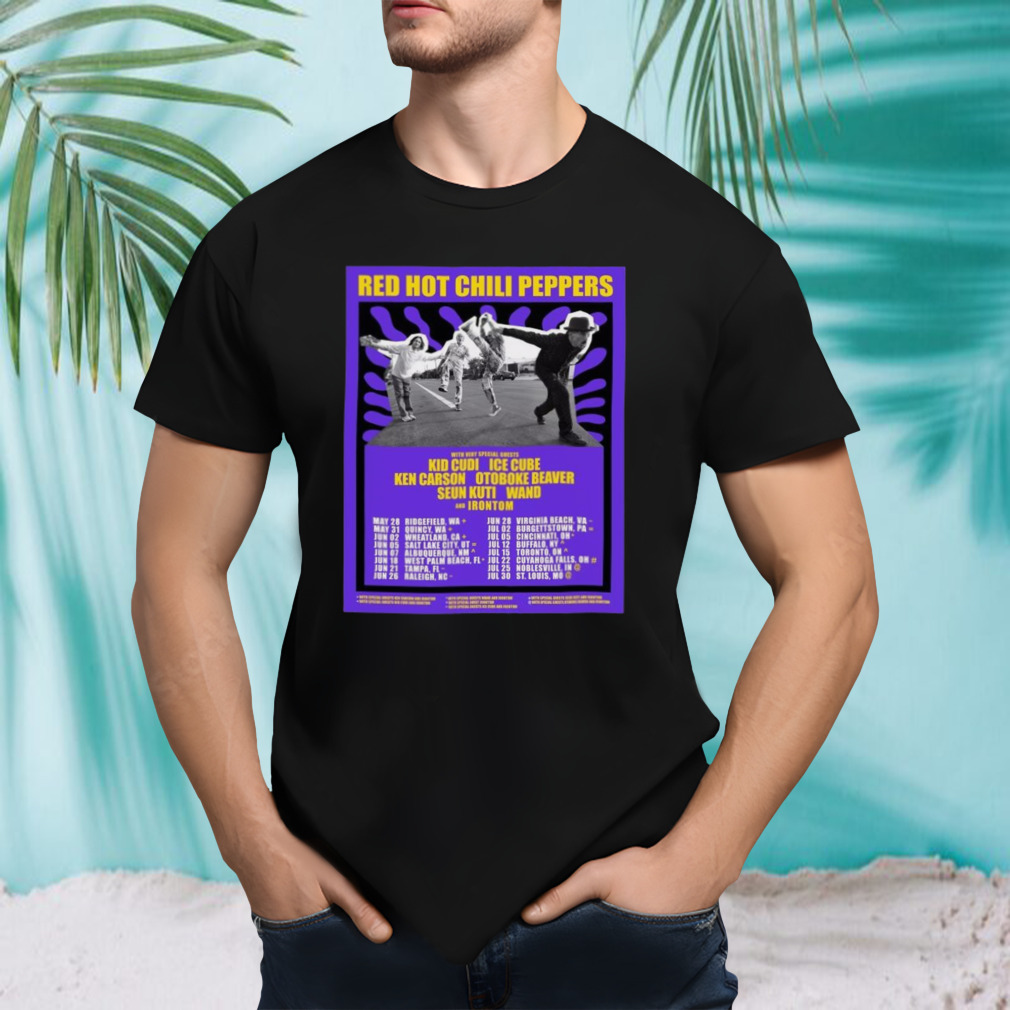 Red Hot Chili Peppers Unlimited Love 2024 Tour T-shirt