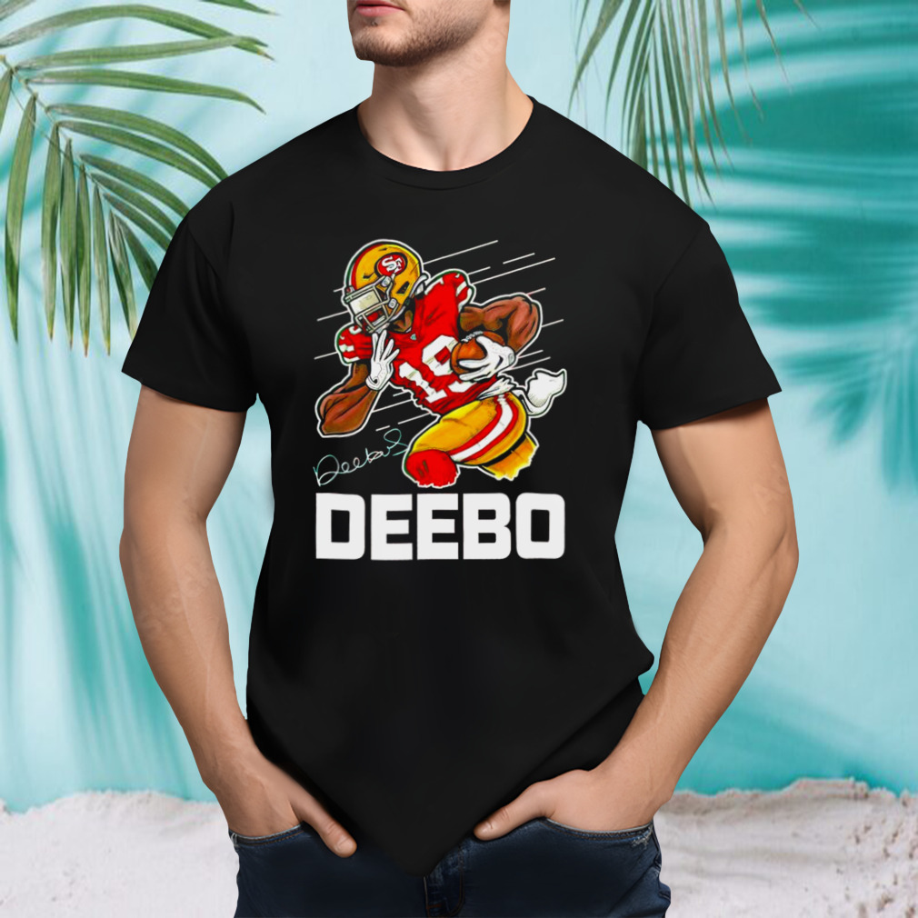 San Francisco 49ers Deebo Samuel runs signature shirt