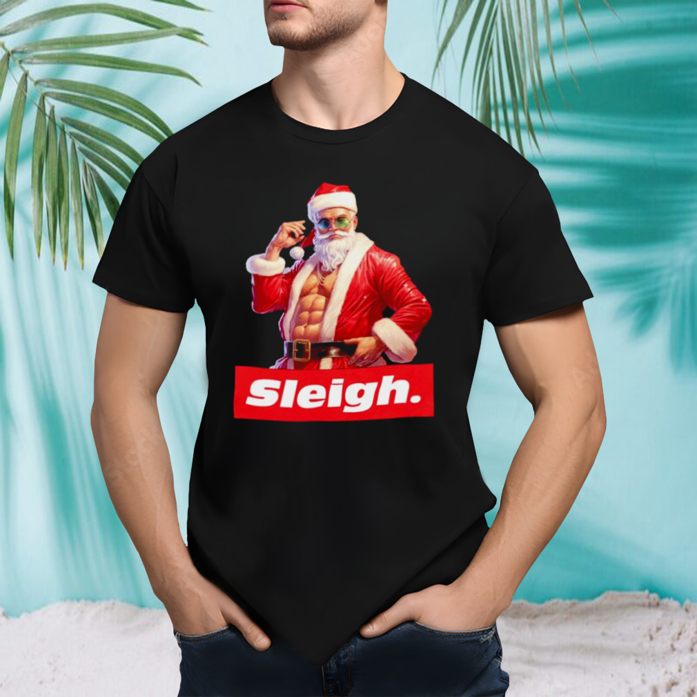 Santa sleigh Christmas shirt