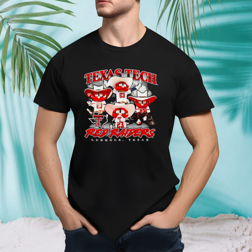 Texas Tech Raider Red Poses 2023 shirt