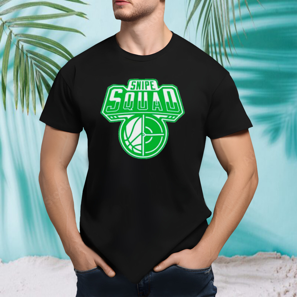 Boston Celtics Snipe Squad logo shirt