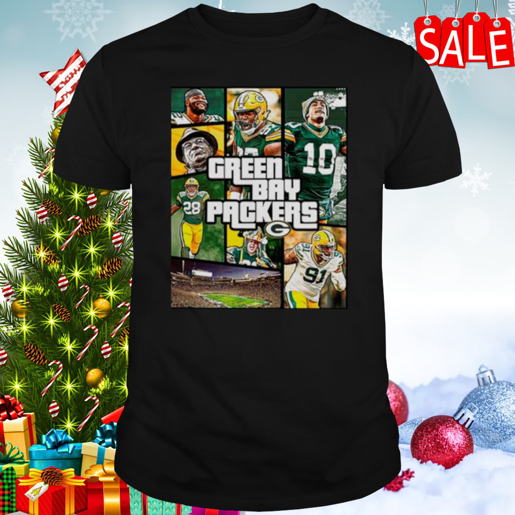 Green Bay Packers Grand Theft Auto shirt