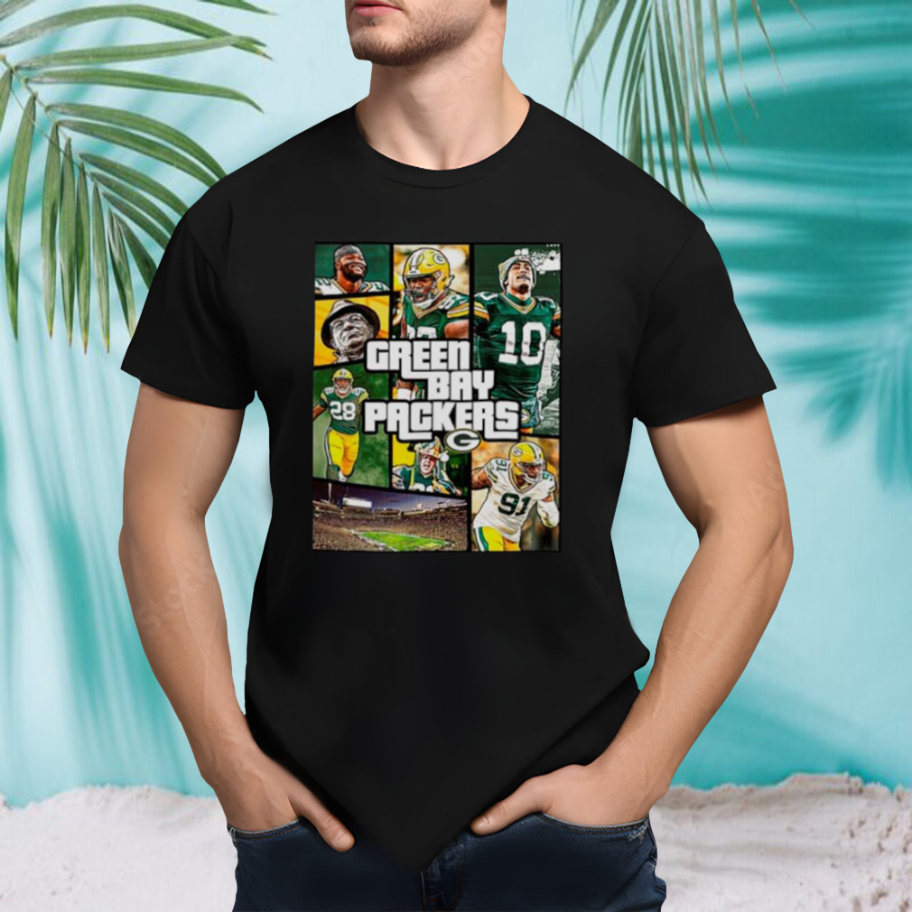 Green Bay Packers Grand Theft Auto shirt