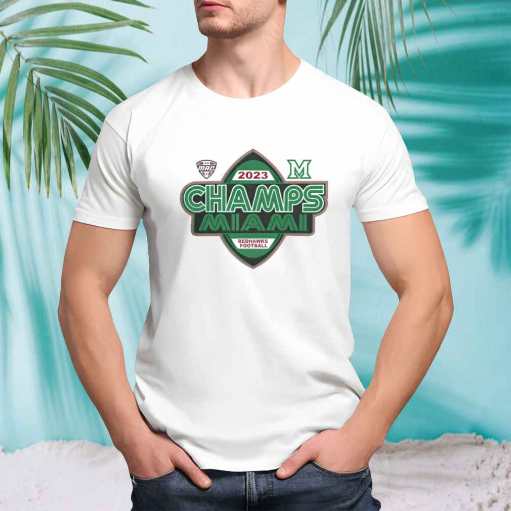 Miami Redhawks 2023 Mac Champions Shirt