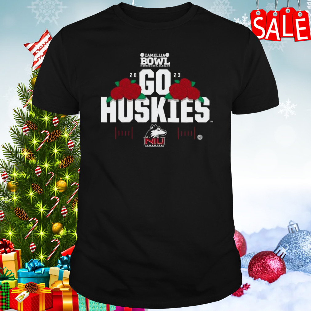 Northern Illinois Huskies 2023 Camellia Bowl Go Huskies Shirt