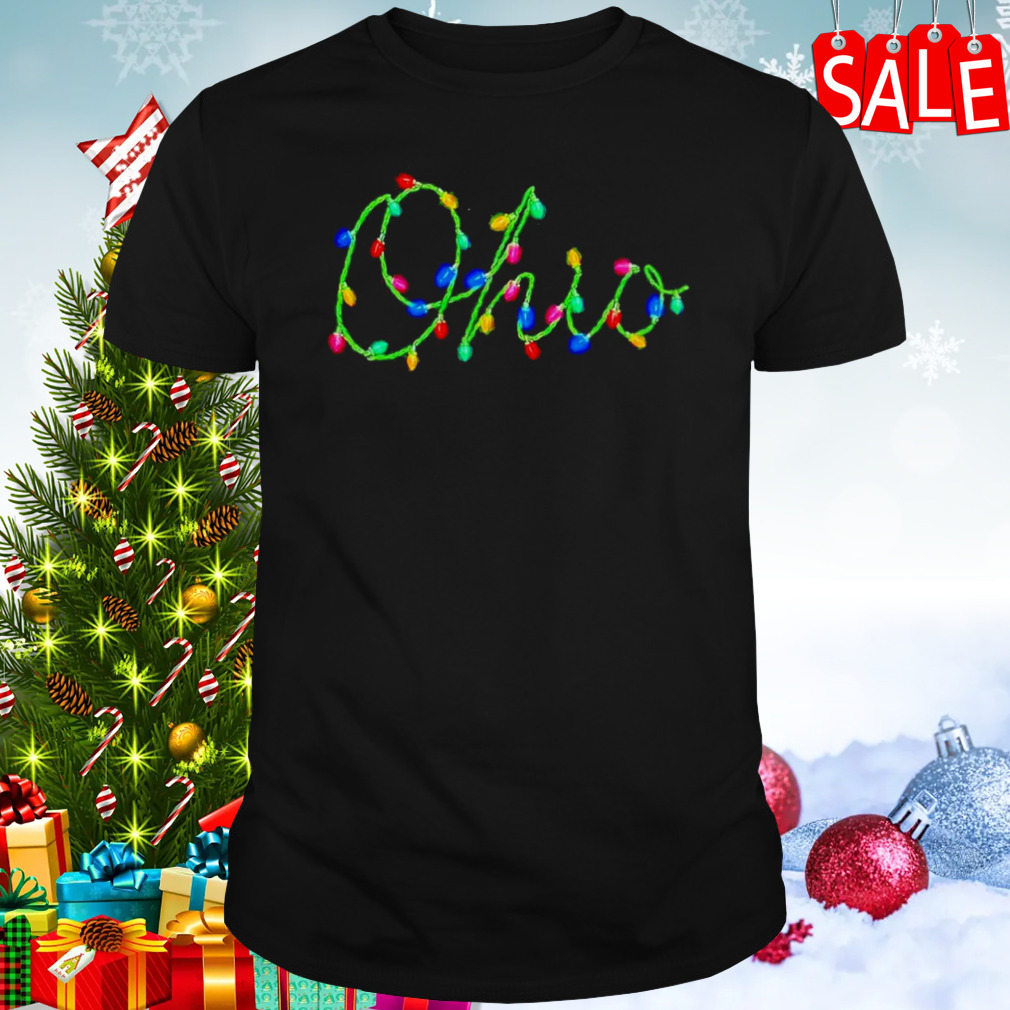 Ohio Christmas Lights Shirt