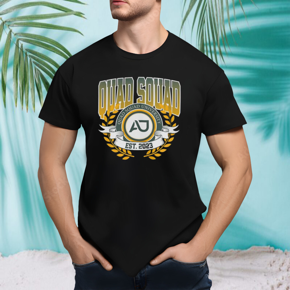 Quad Squad University 2023 T-shirt