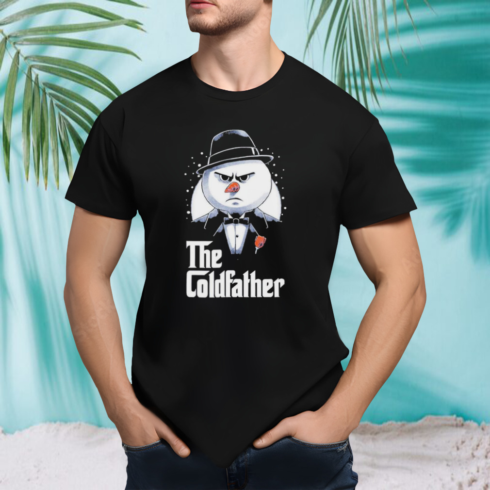 Snowman The Codfather Merry Christmas Shirt