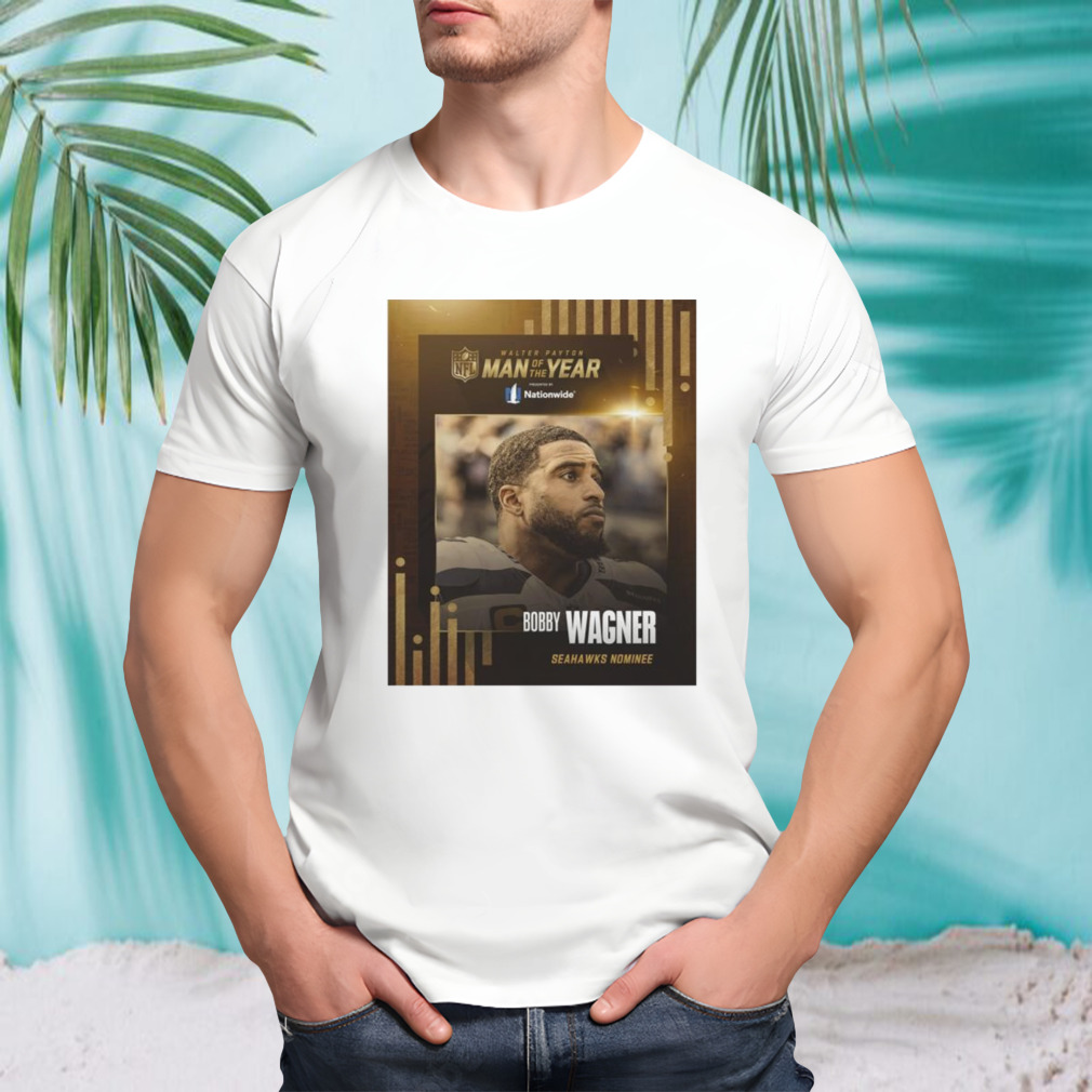 Bobby Wagner Walter Payton NFL Man of the Year Award shirt