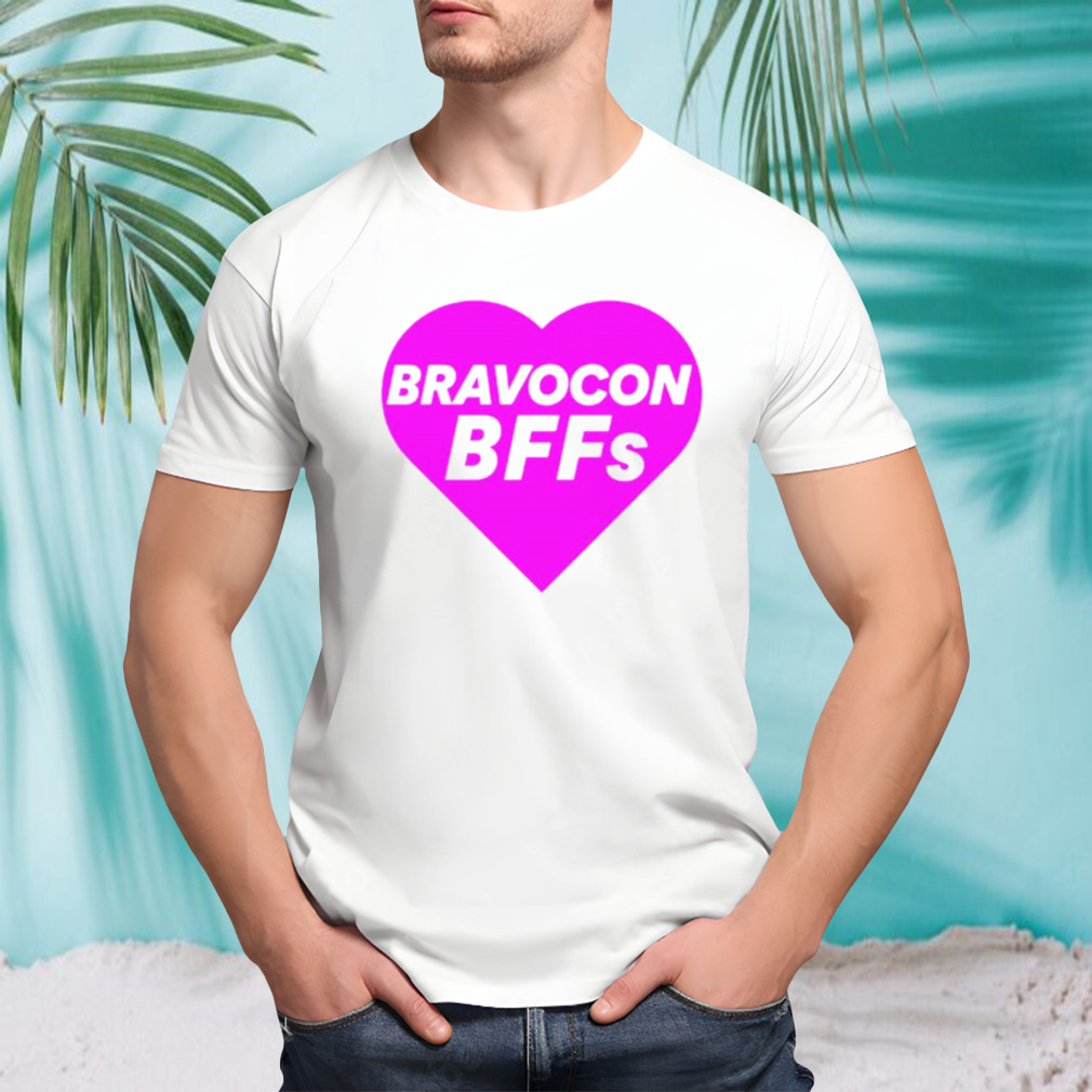 BravoCon BFF heart shirt