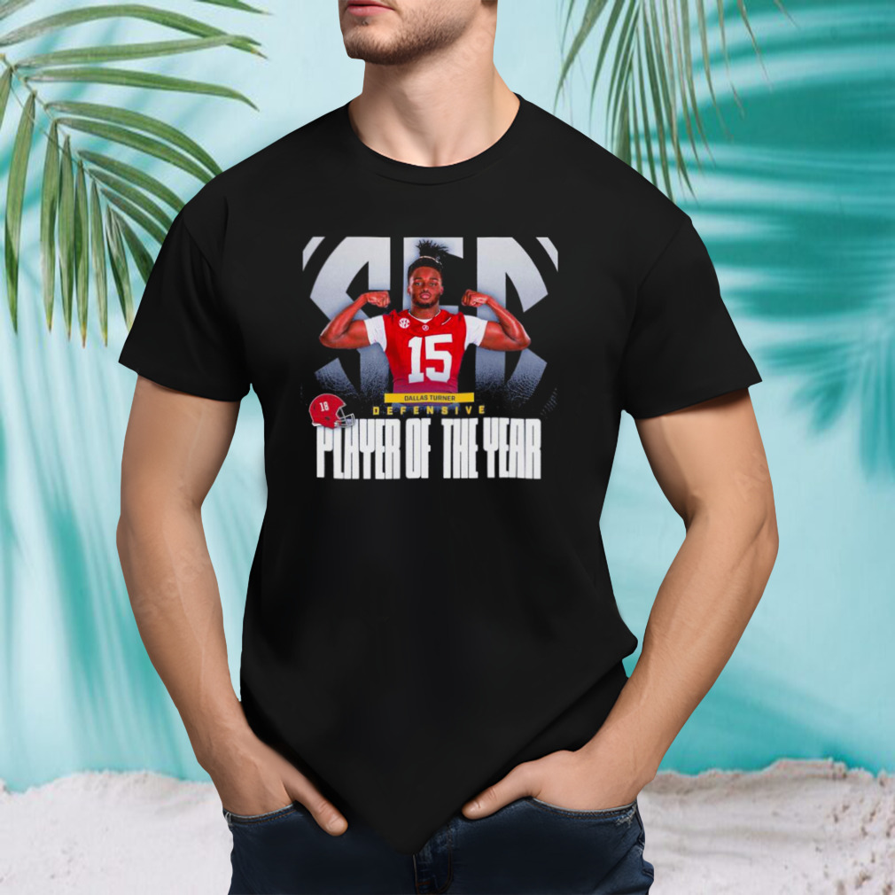 Dallas Turner 2023 Defensive Player of the Year Shirt