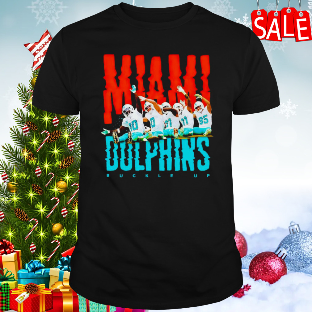 Miami Dolphins buckle up shirt