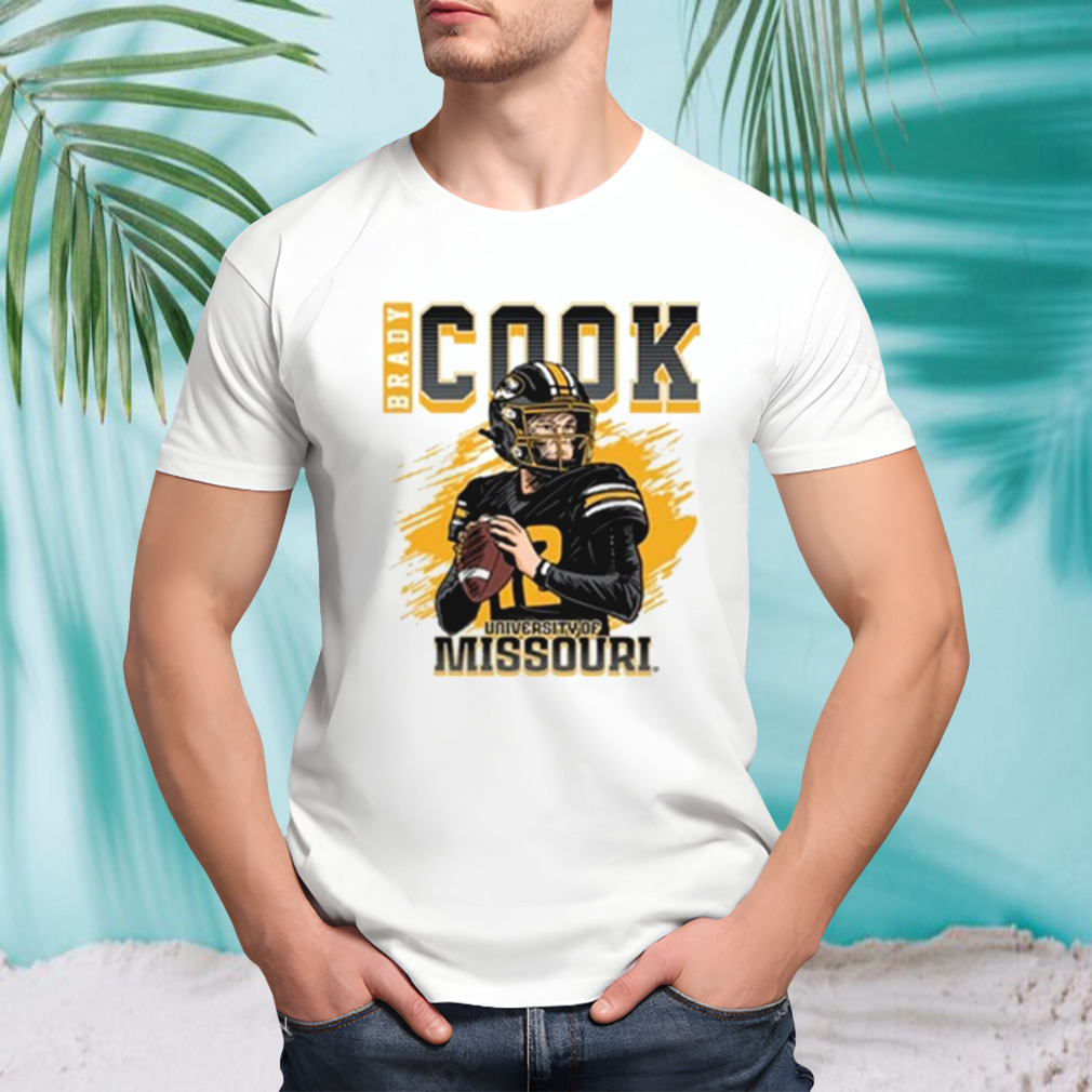 Mizzou Tigers Brady Cook Football NCAA Shirt