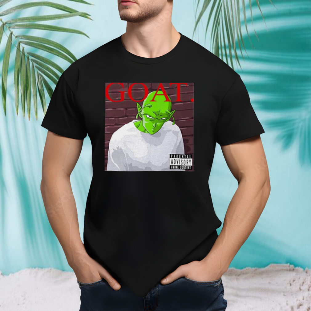 Piccolo Goat Kendrick Lamar Damn album cover parody shirt