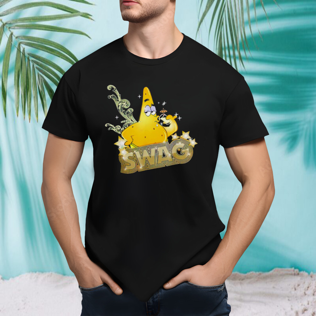 Squarepants Patrick gold swag shirt