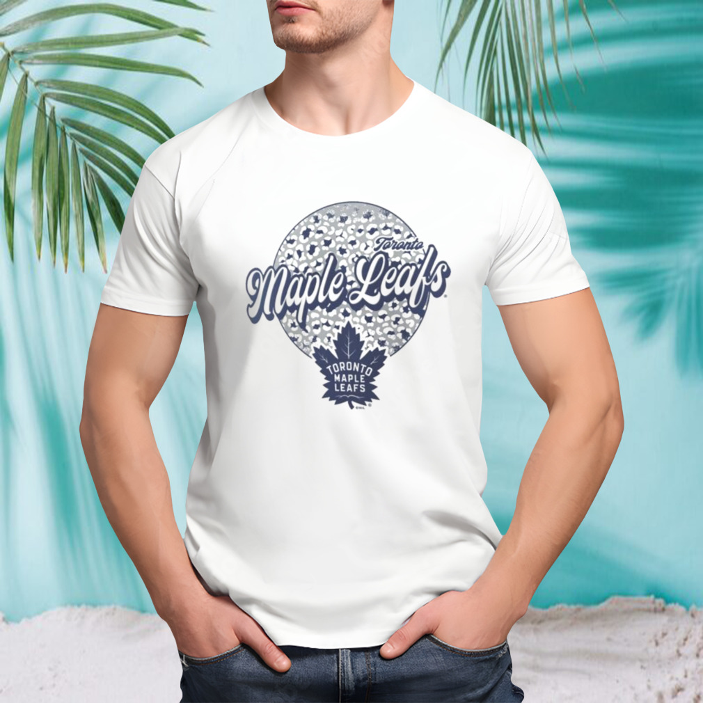 Toronto Maple Leafs NHL Personalized Leopard Print Logo Shirt