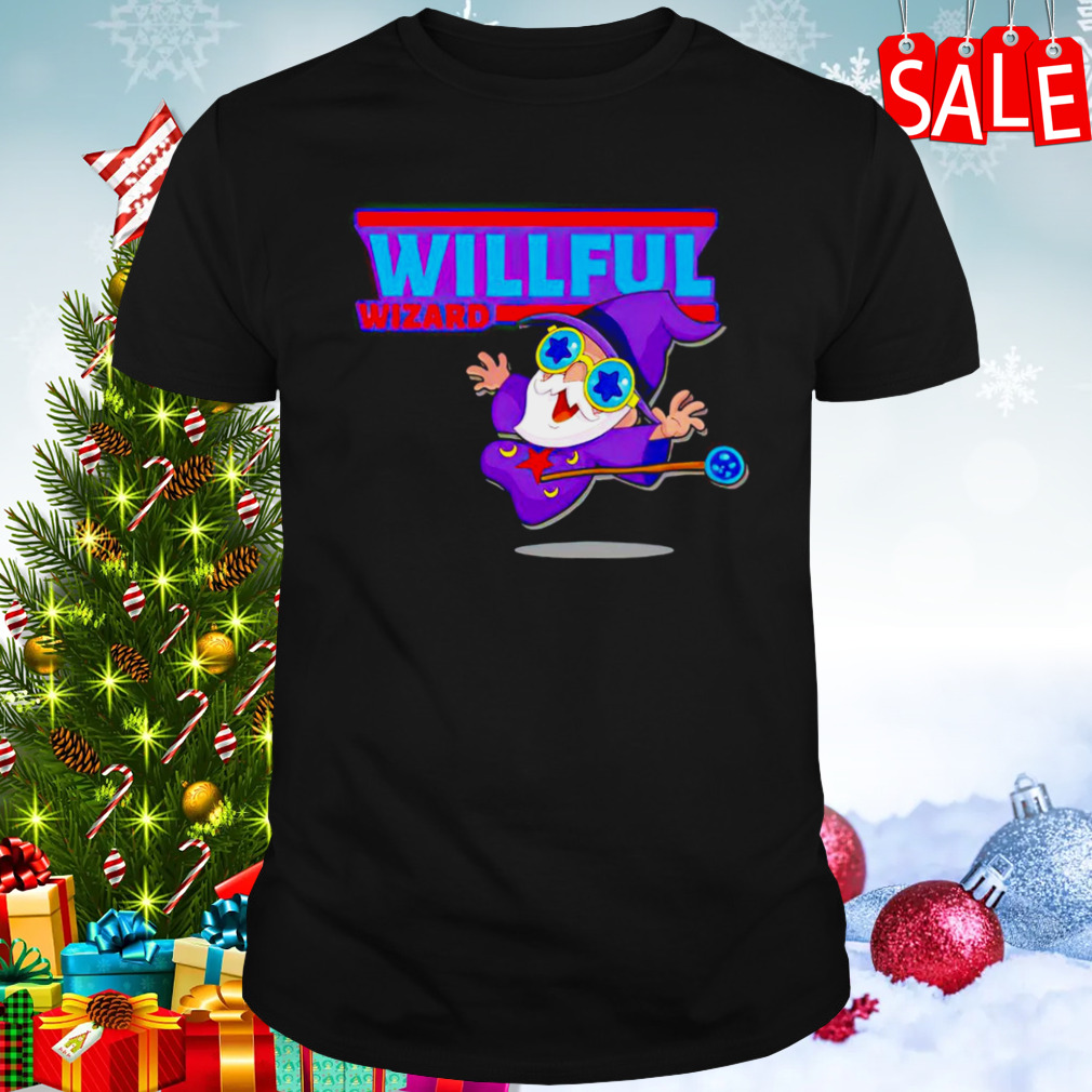 Willful wizard character comfort shirt