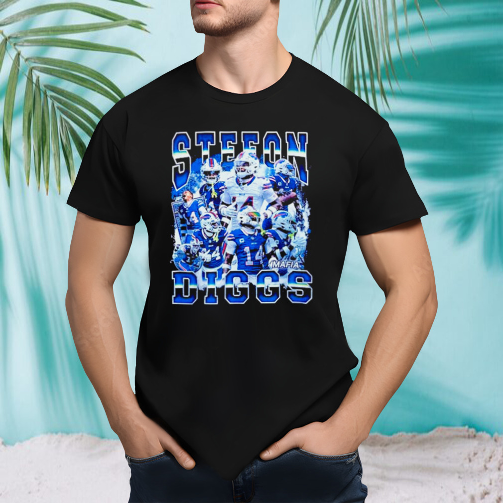 Stefon Diggs Buffalo Bills retro shirt