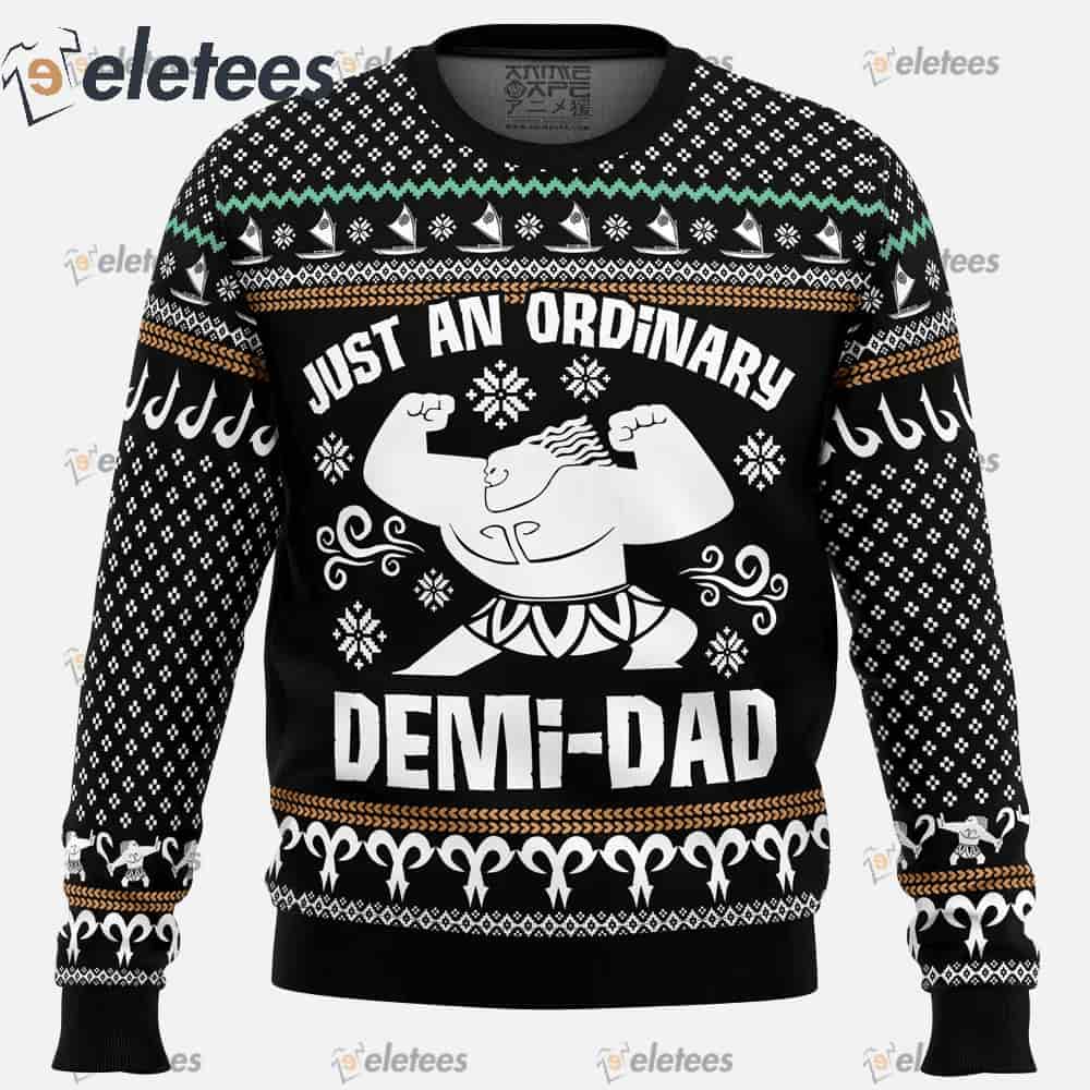 Demi Dad Moana Ugly Christmas Sweater