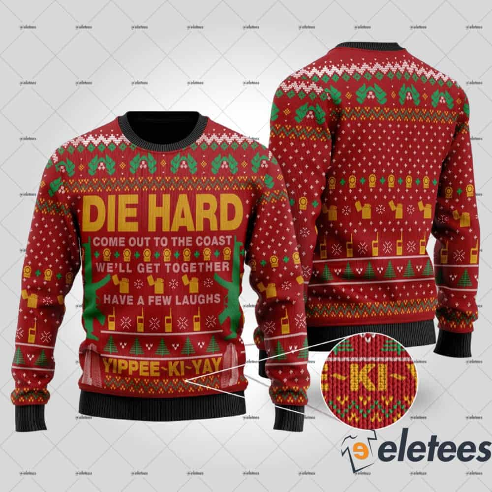 Die Hard Ugly Christmas Sweater